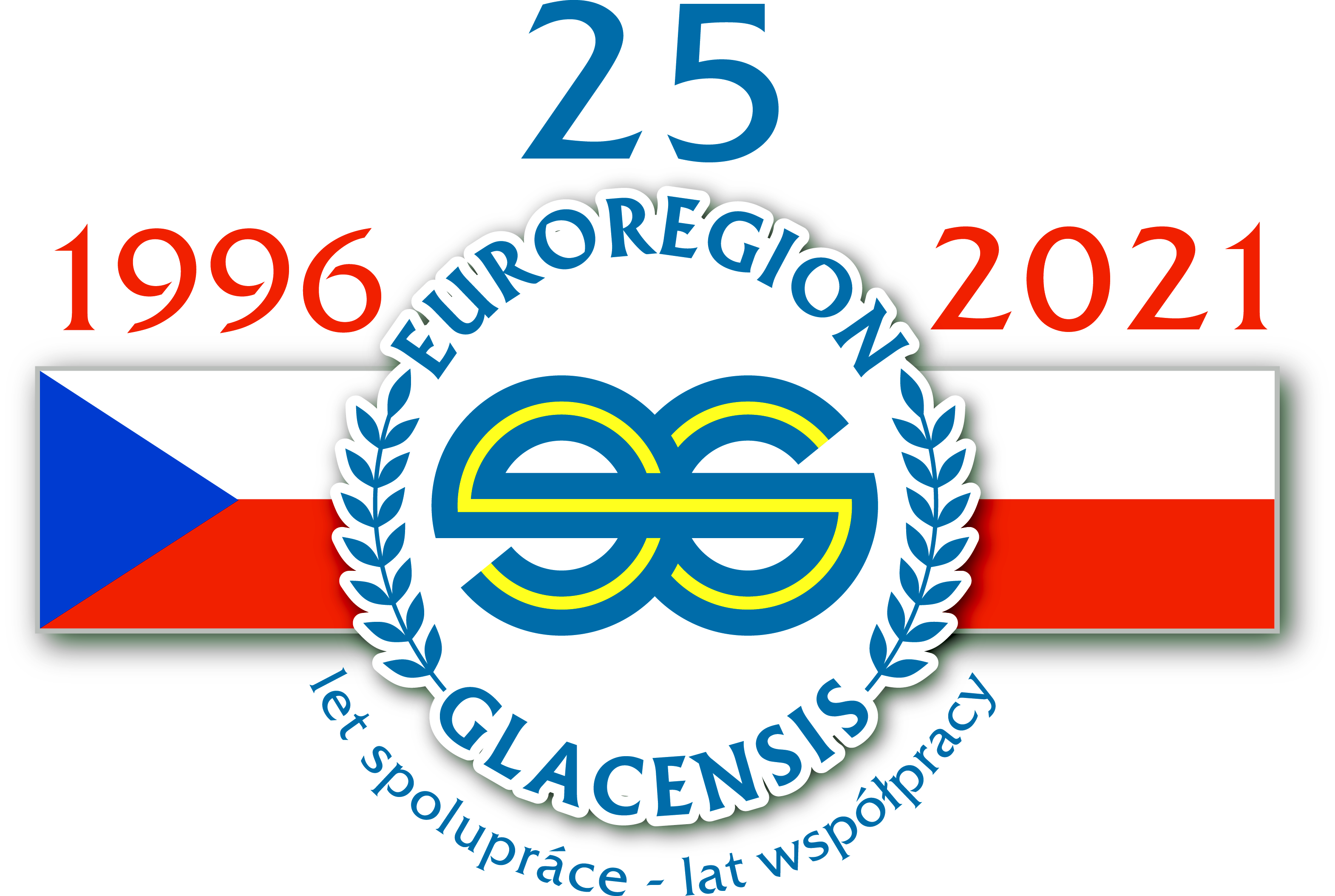 Logo Euroregionu Glacensis 25 let