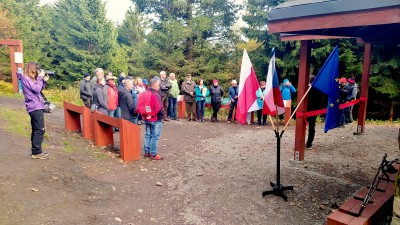 Rozhledna na Vrchmez - slavnostn oteven