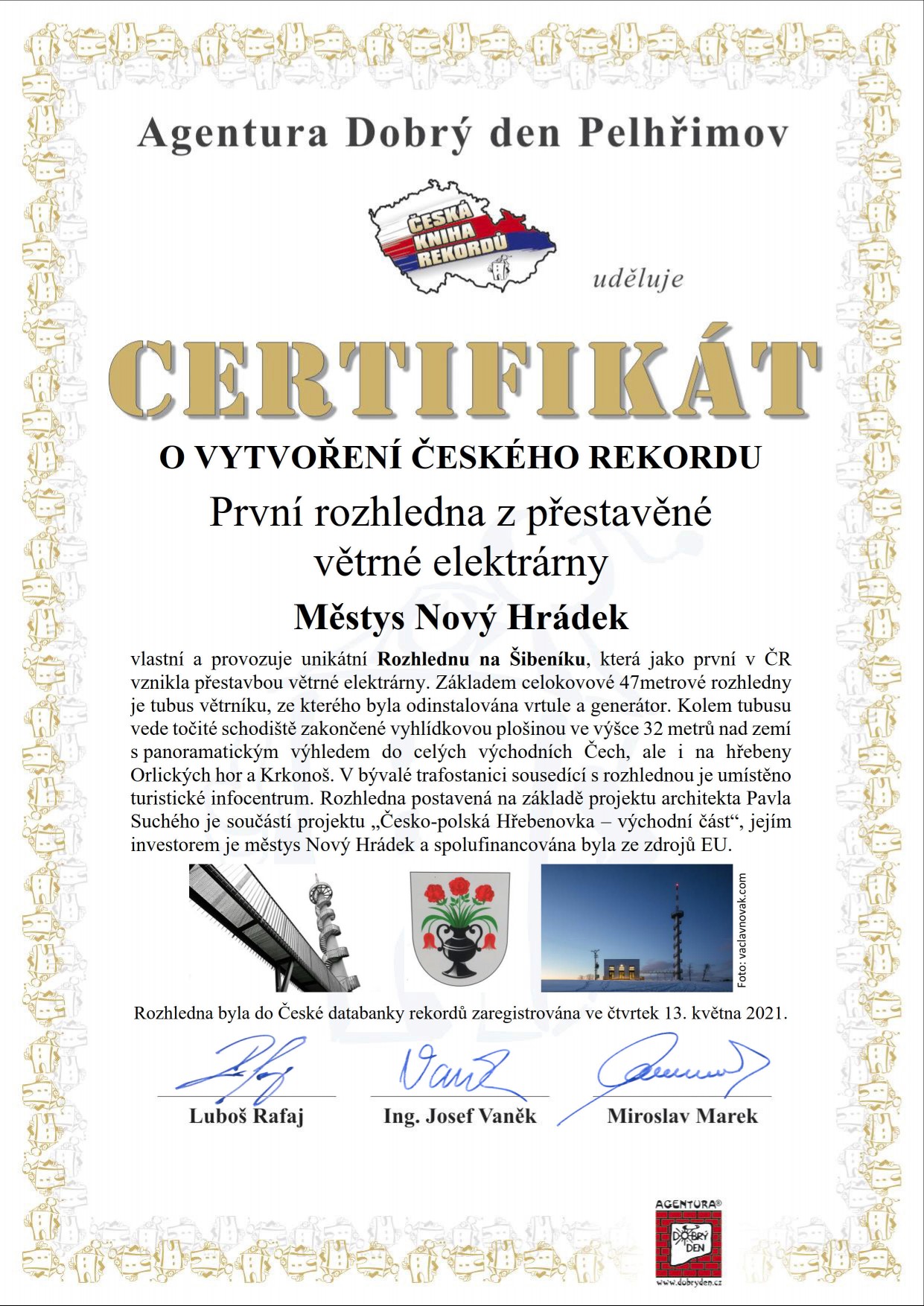 Certifikt o vytvoen eskho rekordu_Nov Hrdek