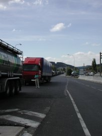 Fronty na hraninm pechodu Nchod - Kudowa