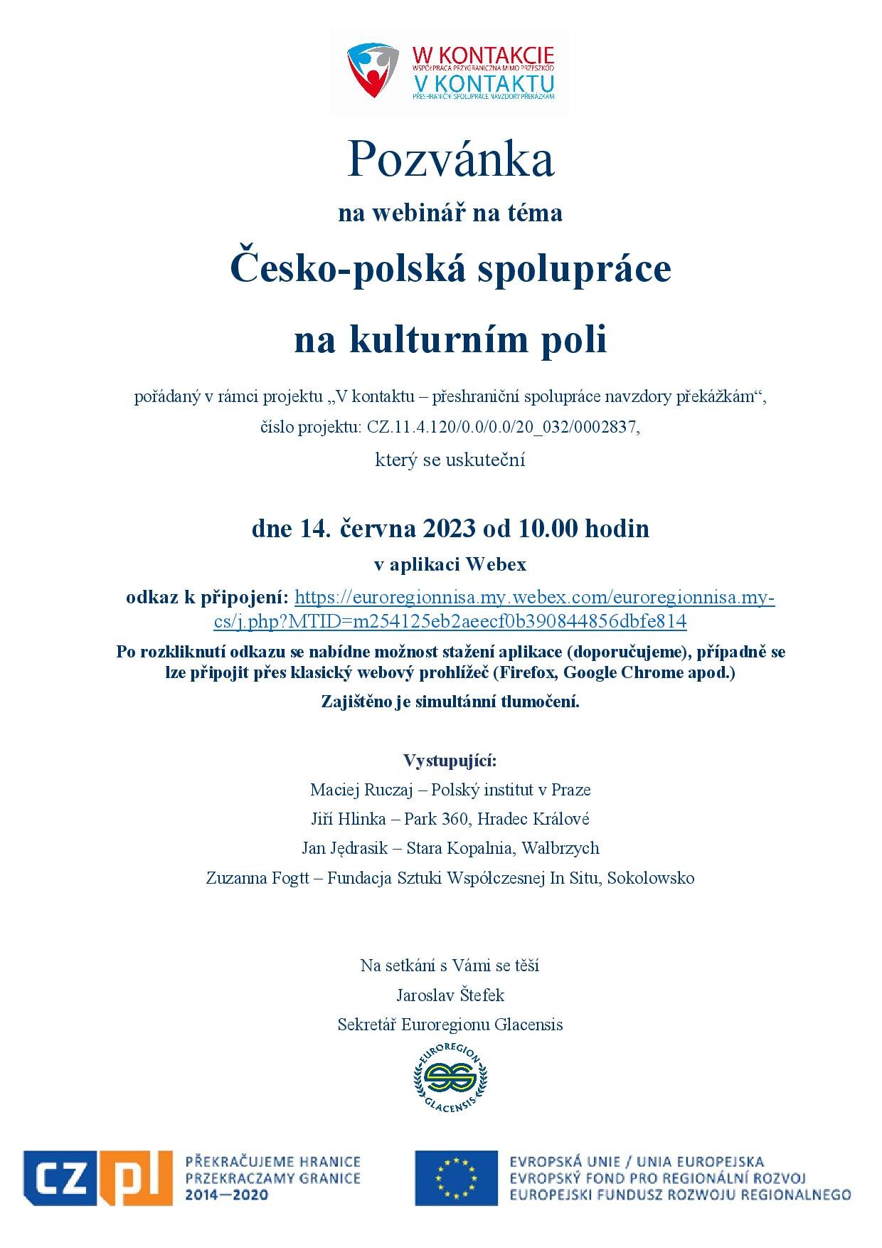 Pozvnka_esko-polsk spoluprce na kulturnm poli_14.6.2023